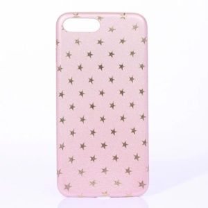 NEW iPhone X/XS Pink and Gold Stars Case